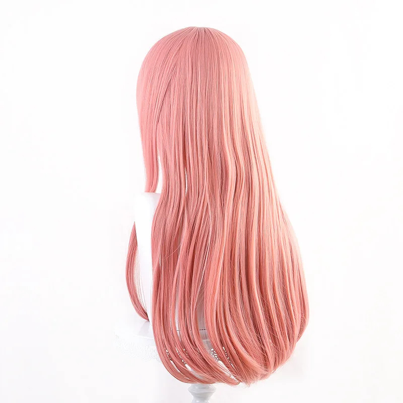 Movie Nakano Miku Wigs Long Pink Red Halloween Cosplay Wigs Grils Costume Party Synthetic Hair Women view 3