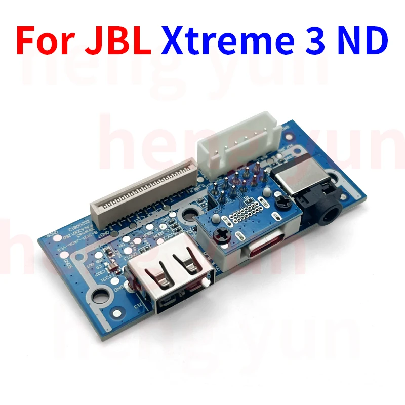 For JBL Xtreme 3 ND USB 2.0 Audio Jack Power Supply Board Connector Bluetooth Speaker Type-C USB Charge Port