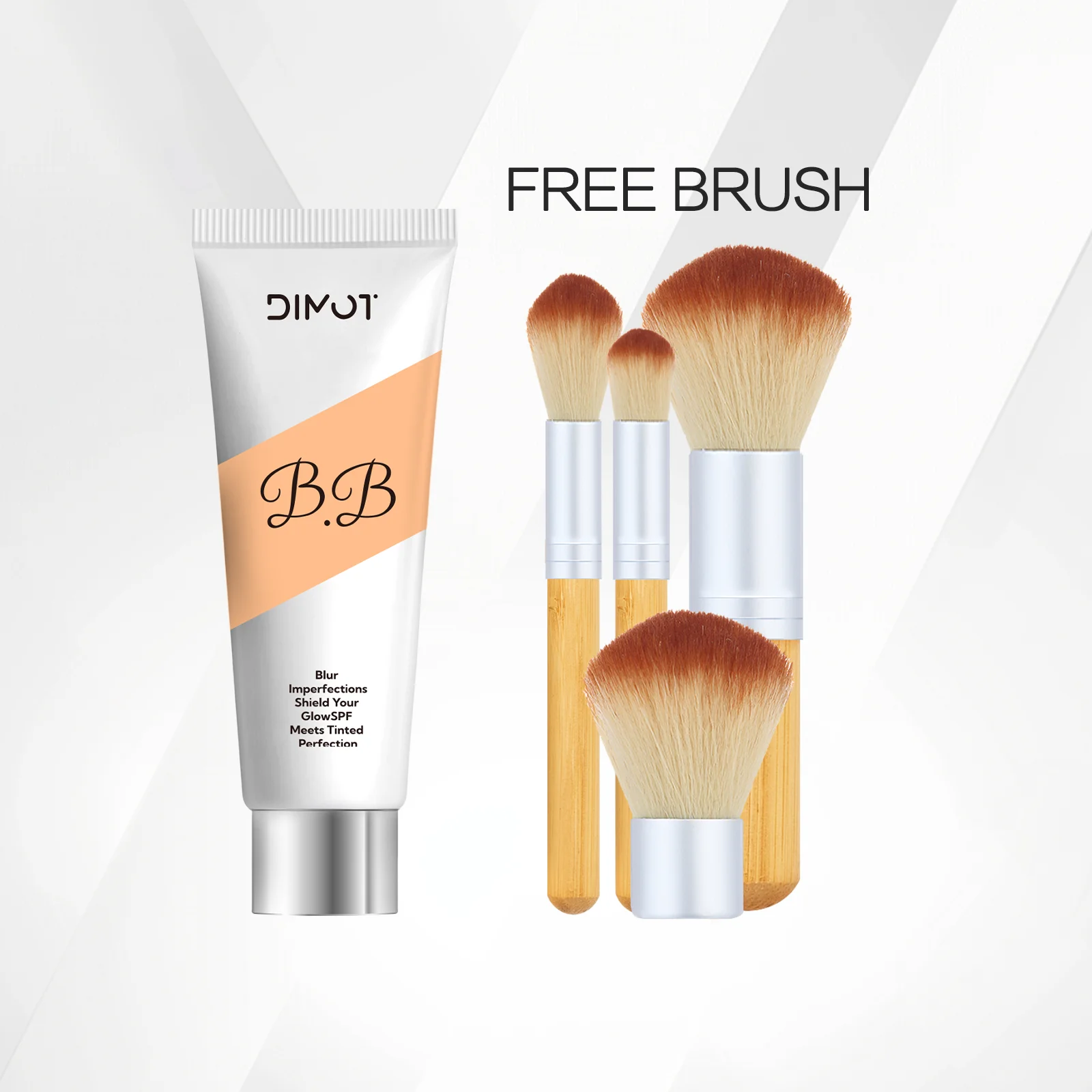 BB Cream Protezione solare Soffio di cipria Fondotinta idratante Correttore Sbiancante Controllo olio Cosmetici per trucco impermeabili