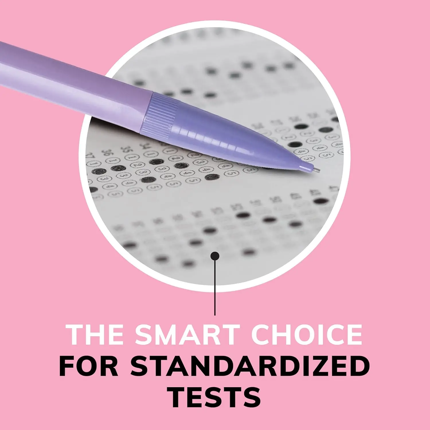 أقلام رصاص ميكانيكية باستيل مكونة من 24 قطعة مع ممحاة، نقطة متوسطة 0.7 مم للوازم المدرسية والمكتبية #6