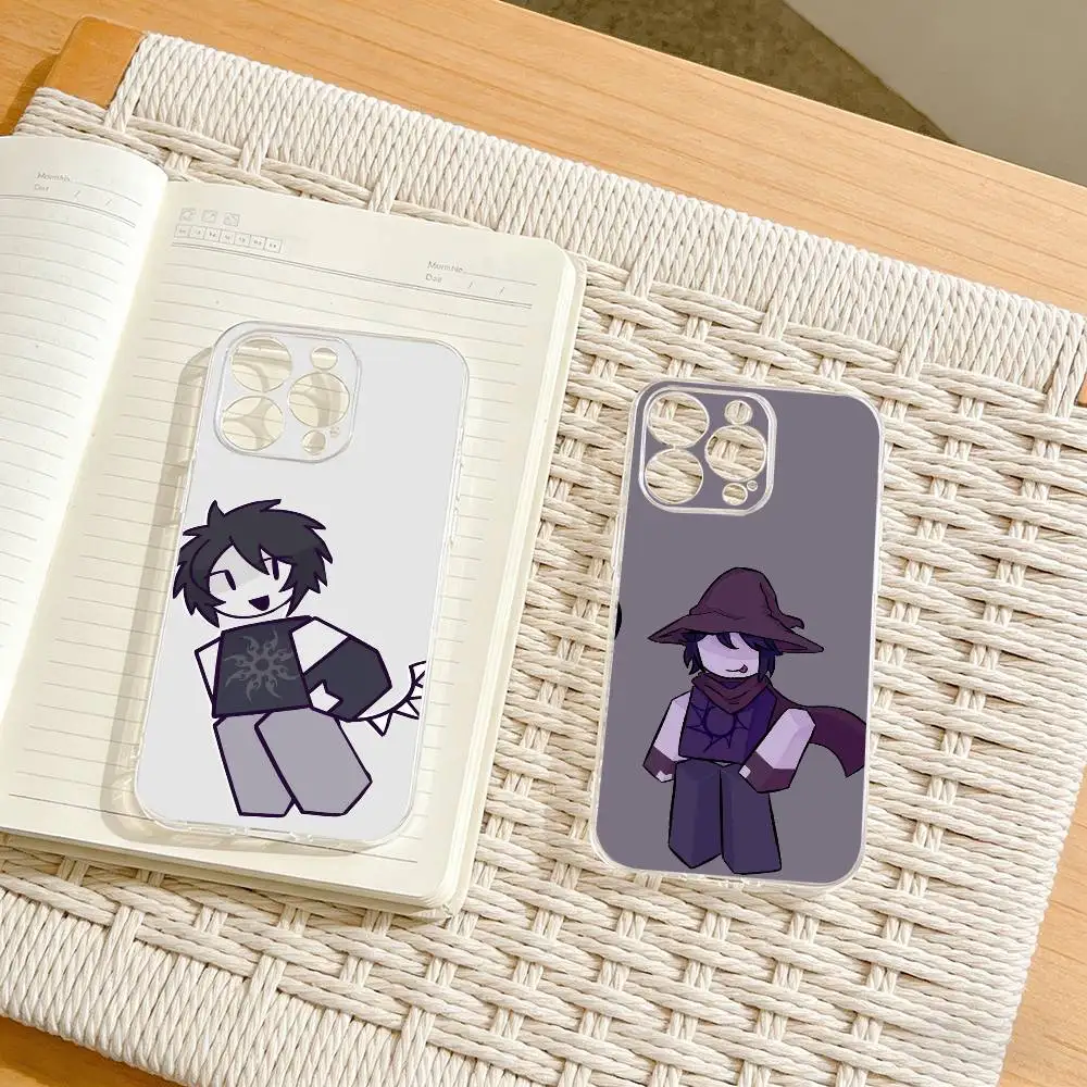 

Horror Game T-TwoTime F-Forsaken Phone Case For iPhone17,16,15,14,13,12,11 Plus,Pro Max Soft Transparent Cover