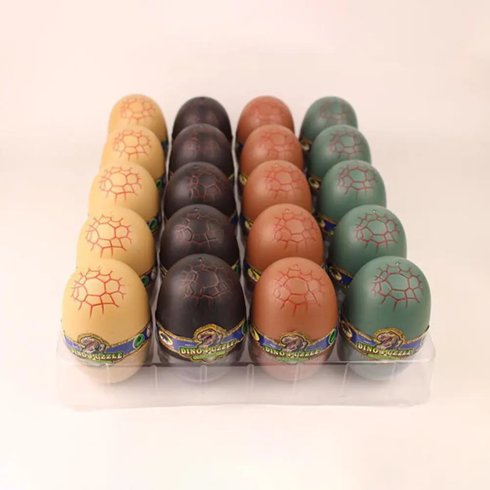

5 Pcs Dinosaur Themed Toys Building Funny Eggs for Boys Construction Buildable Model Plaything Unit Study DIY