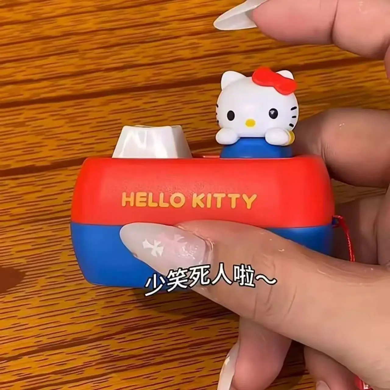 سانريو مرحبا كيتي صوت زر قلادة Kt القط Keycap لعبة لتخفيف الضغط لوحة المفاتيح زر اسفنجي زخارف مكتب هدايا عيد الميلاد فتاة