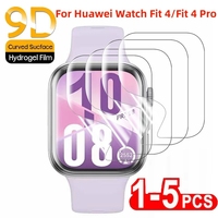 1-5PCS Hydrogel Film For Huawei Watch Fit 4 3 Anti-scratch Clear TPU Screen Protector for Huawei Fit4 Fit4 Pro Watch Accessories
