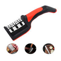 on  professional manufacturer  and scissors sharpener 3 stage tungsten kitchen knives grinder sharpening Outdoors Knife roll Edc