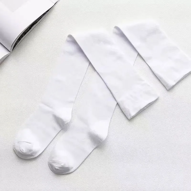 Kaus Kaki Panjang Di Atas Lutut dengan Bantalan Silikon Anti Selip Kaus Kaki Tinggi Setinggi Paha Stoking Tinggi Hangat Musim Semi dan Musim Gugur