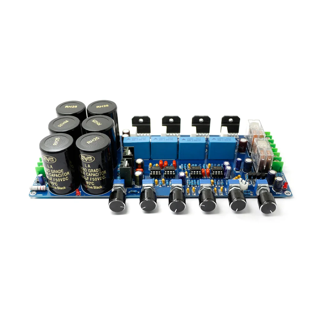 Q-BAIHE LM3886 2.1 Subwoofer Fever Level Amplifier Board Hifi Amplifier Board With Protection Circuit Fever Level DIY