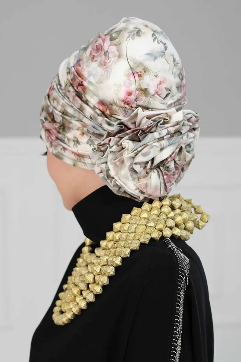 Rose gekämmte gemusterten Knochen Olive muster