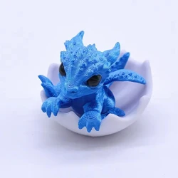 귀여운 3D 미니 드래곤 에그 아트 드래곤 조각상, 드래곤 부화 용, 작은 미니어처, 신생아 드래곤 에그 데스크탑