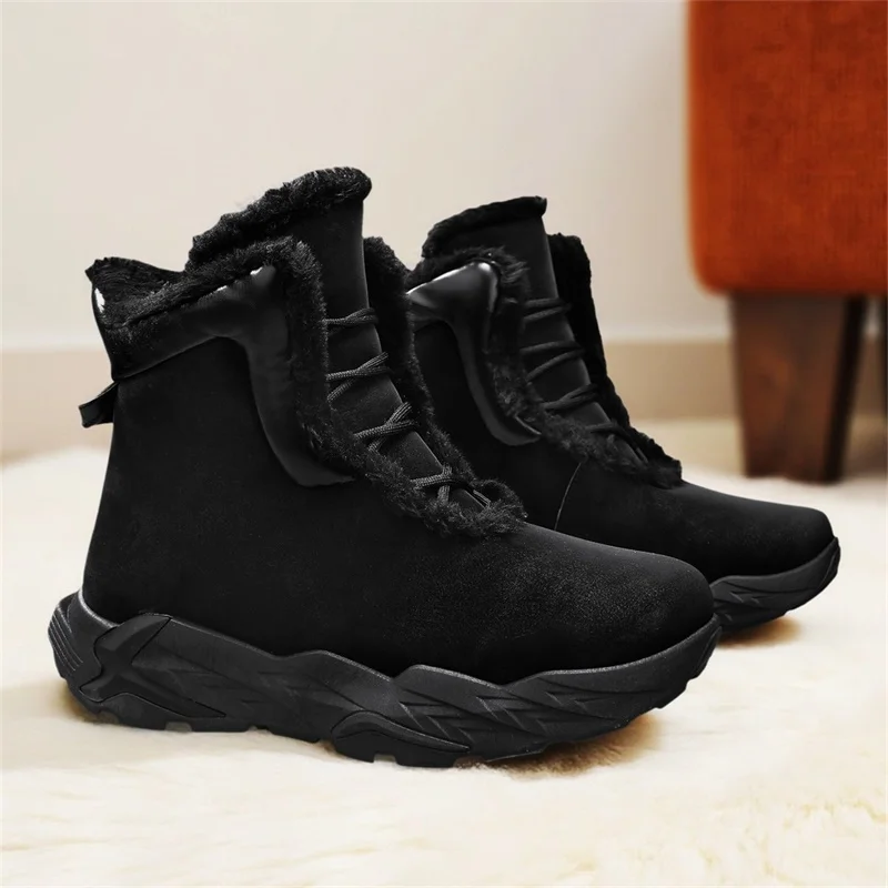 

Beige Ankle Boots Fashion Sneakers Male Vintage Styles Casual Men Shoes Designer Comfortable Leisure Leather Tooling Board Shoes