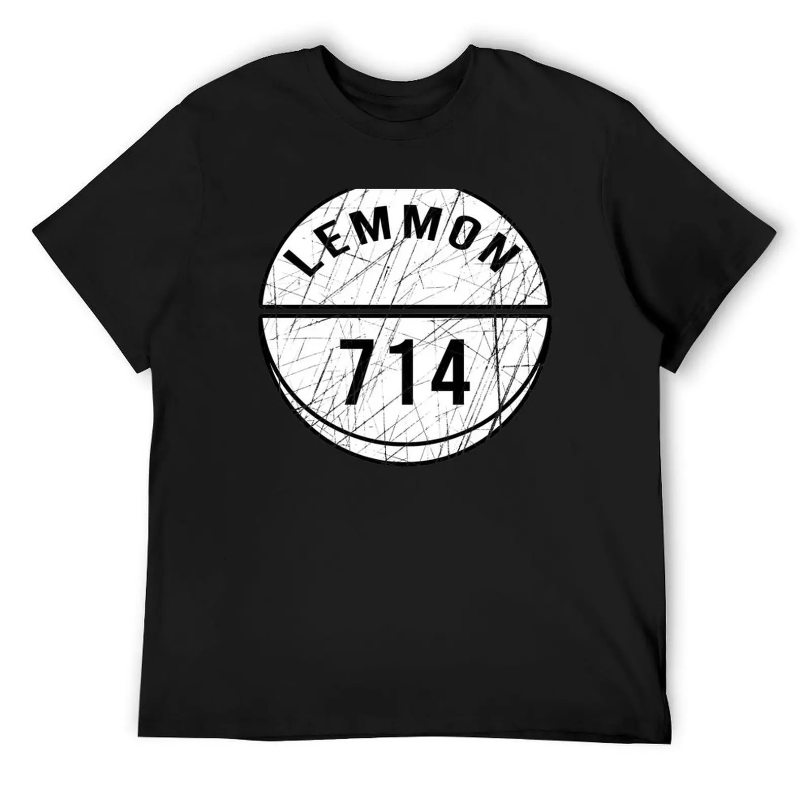 Lemmon 714 T-Shirt cotton graphic tees Blouse kawaii clothes baggy shirts Men's clothing