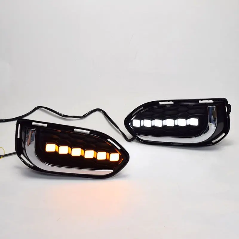 

SAARApplicable18Honda Fit дневные ходовые огни дневные фары модифицированные противотуманные фары оригинальная модель зарубеж