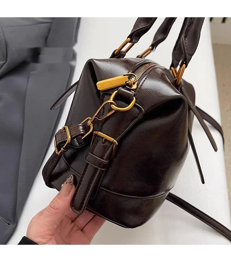 FOUR ONE Commuter Boston Borsa a tracolla versatile da donna, nuova, con tracolla_voghion.com