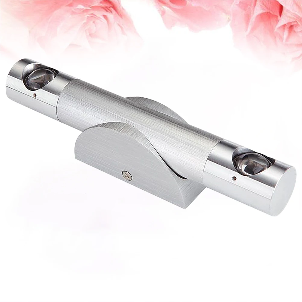 

360 Degree Rotatable Wall Lamp High Quality Silver Indoor Bedside Corridor Rechargeable Light Bulb Durable Stylish