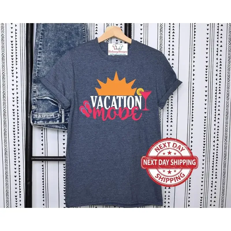 تي شيرت Vacay Mode للعطلات العائلية لصيف 2023 للسفر