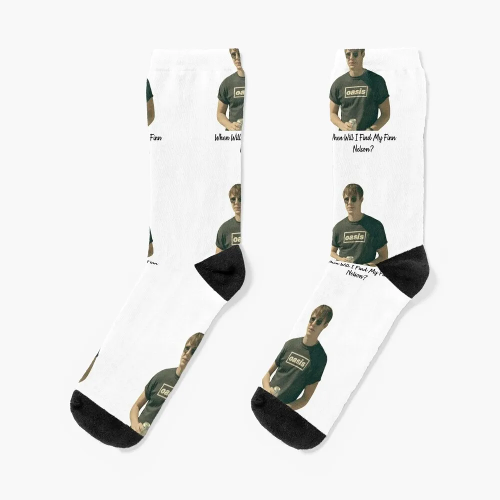 

When Will I find my Finn Nelson - Finn and Rae MMFD Socks floral Christmas Toe sports Lots Socks For Women Men's