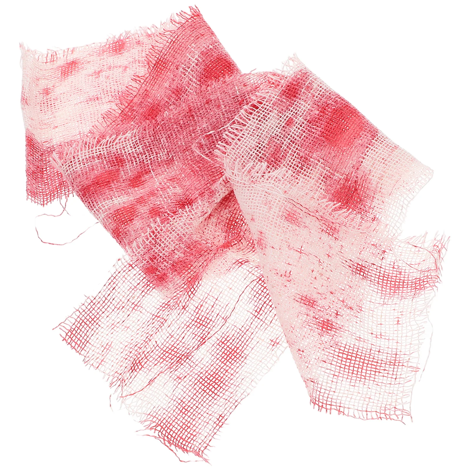 

Halloween Bloody Gauze Prop Scary Creepy Cloth Decoration Horror Bloody Gauze Party Atmosphere Layout Scene Party Prop