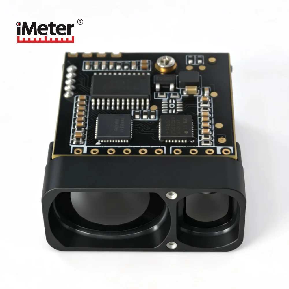 Industrial Marine Monitoring UART Laser Range Finder Module With IP67 Rating ABS Plastic 1200m Long Range Distance Sensor
