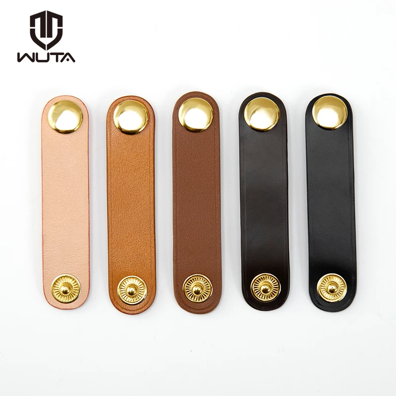 WUTA Short Shoulder Strap Fastening Leather Buckle Converter Strap Prevent Tail Lift Bag Accessories Shoulder Bag Strap Adjuster