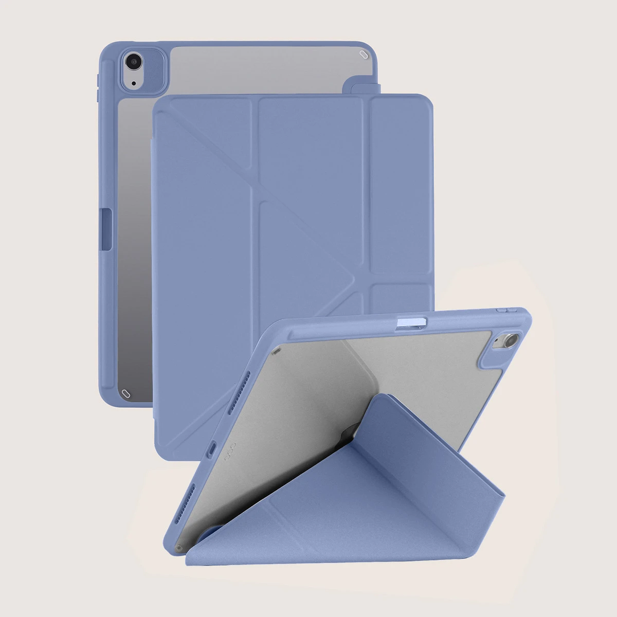 3+ Y-Fold Acryl-Hülle mit Stylus-Halterung für iPad 7,9-12,9 Zoll, automatische Aktivierung, stoßfest – Detail 7
