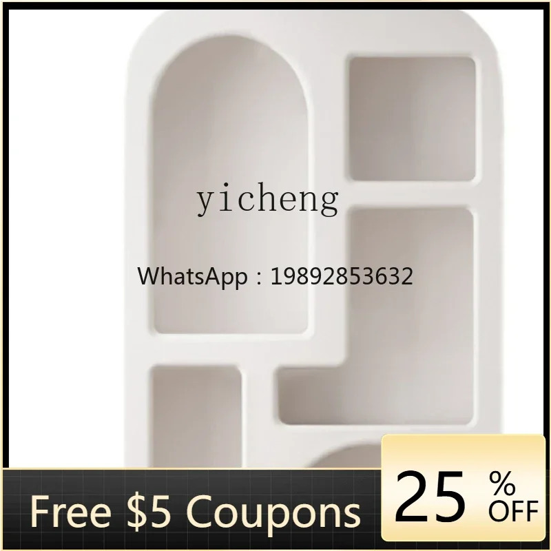 

WW display cabinet display cabinet living room surprise quiet wind floor bookcase cave cabinet storage rack