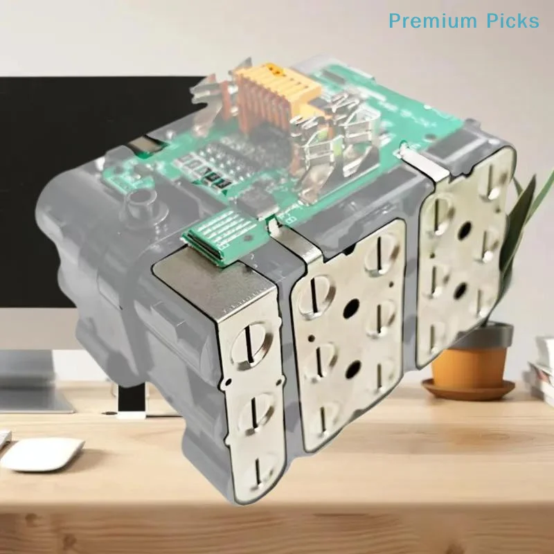 portable1 Set 15 X 18650 Nickel BL1890 Lithium Battery Housing Pack Connector 18V Li-ion Battery Case DIY Accessories