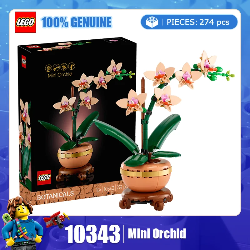 

Lego Building Blocks Flower Plants Series 10343 10311 10368 10328 Children's Puzzle Building Blocks Toy Gift Ornament
