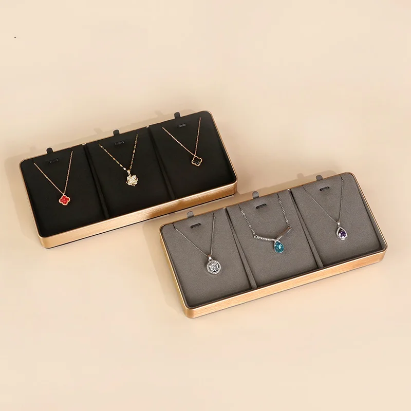 New metal watch display tray, necklace watch ten-piece display stand, necklace display rack