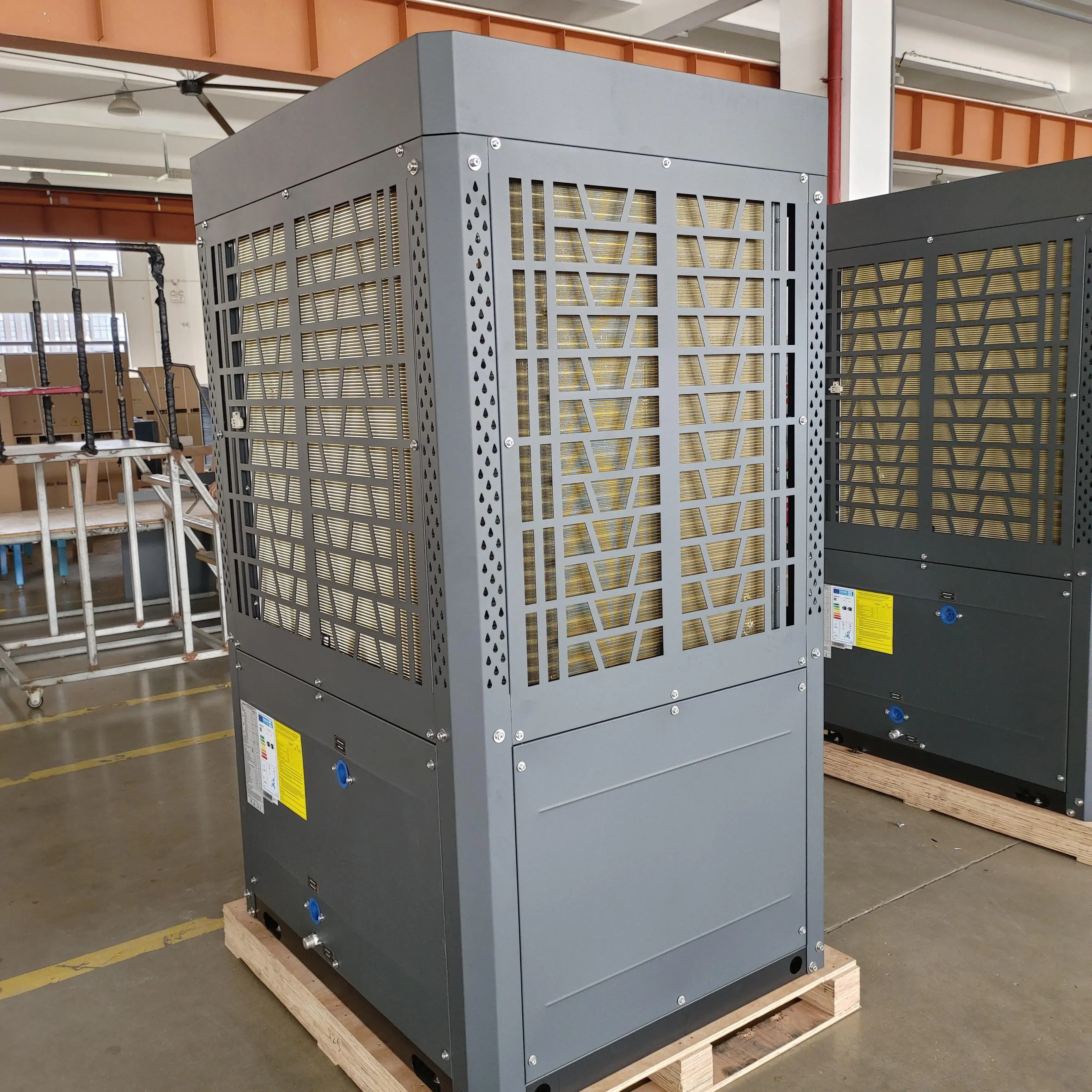 

Equipment Smart Library Sunrain European Customized Multi Function 50KW Warmpump A+++ High COP R290 Monoblock Inverter Heating
