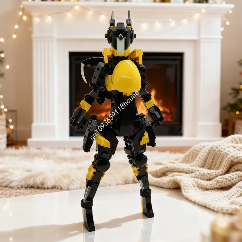 

286 шт. MOC Hornett, модель строительных блоков, строительная идея игрушки «сделай сам», креативный кирпич, детские подарки на день рождения, Рождество, образование