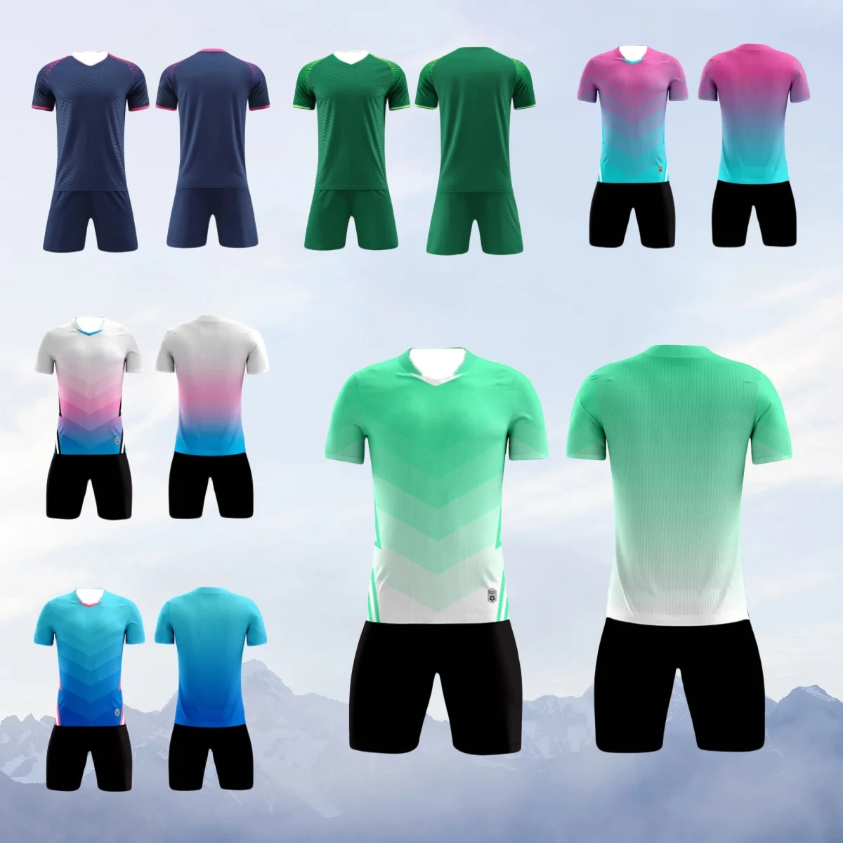 

Football Uniform Football Training Jersey Adult Football Jersey Set Short Sleeve Football Jersey Set