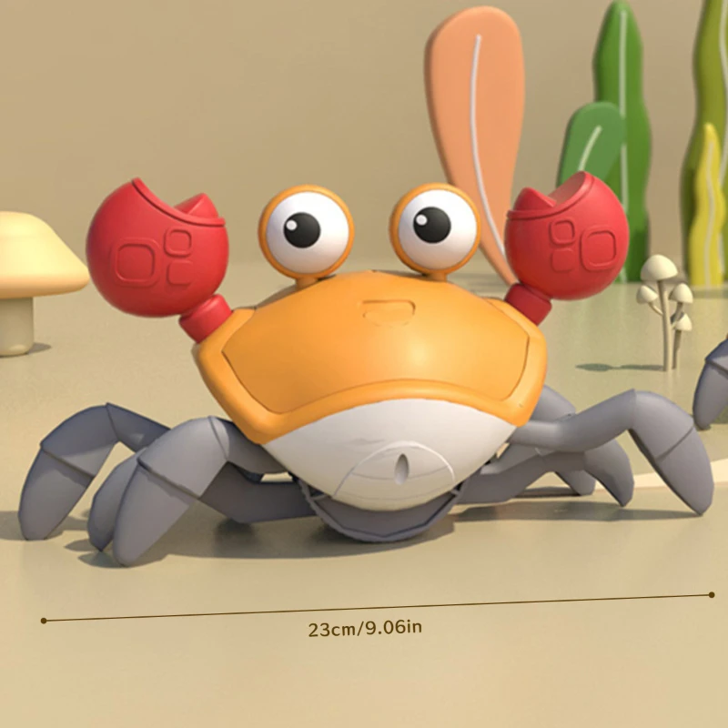 Kids Induction Escape Crab Octopus Crawling Toy Baby Electronic Pets Musical Toys Educational Toddler Moving Toy Christmas Gift