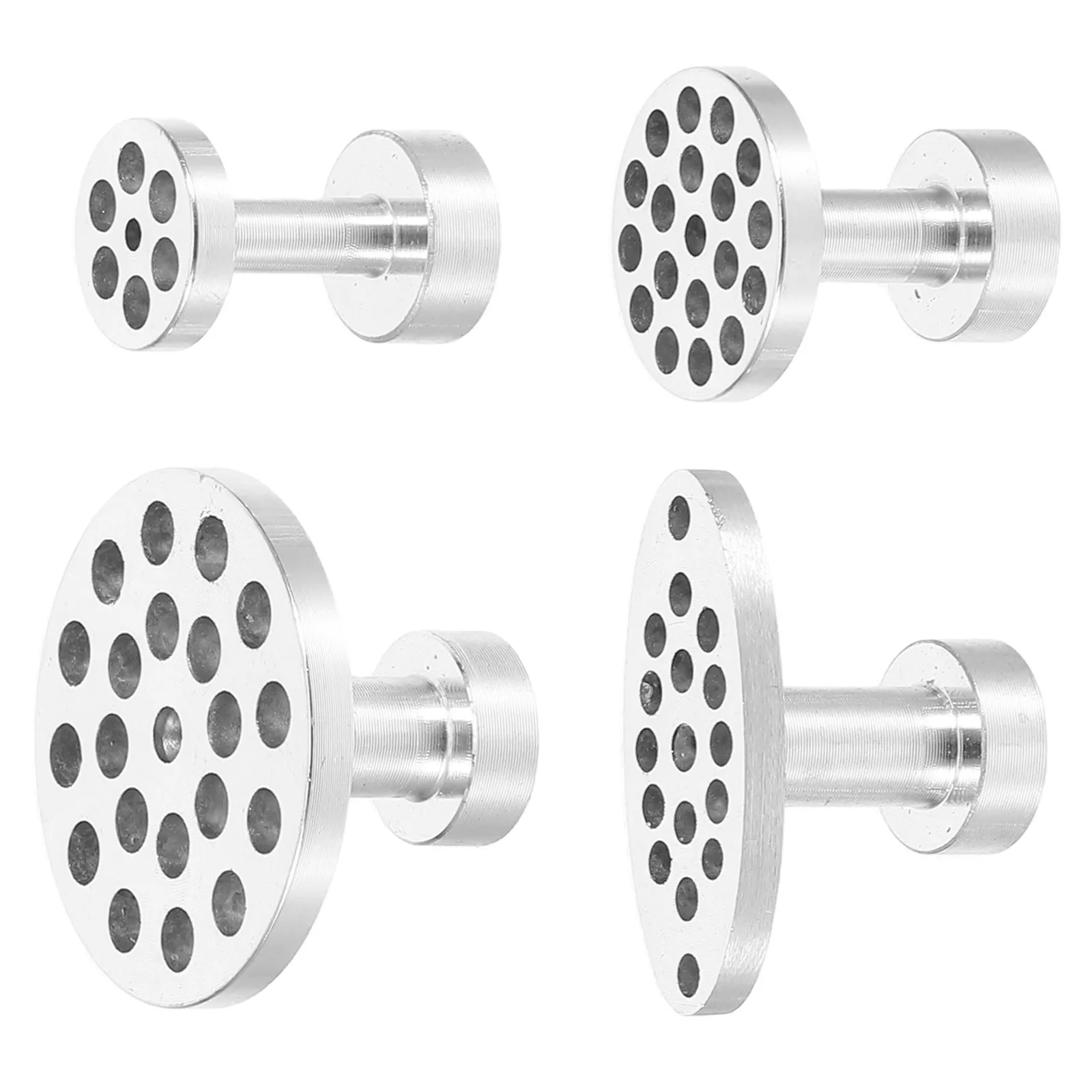 4pcs Lightweight Aluminum Alloy Dent Repair Kit with Slide Hammer for Paintless Auto Body Dent Removal