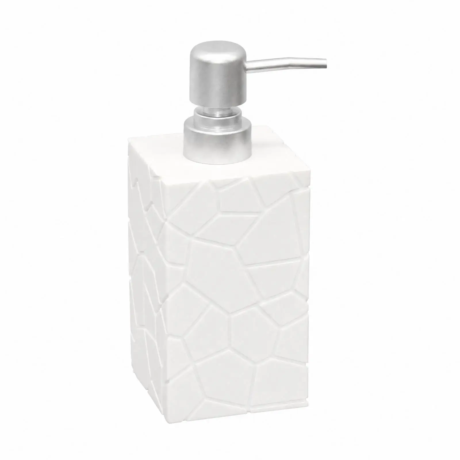 Resin Liquid Soap Dispenser Versatile Stone-Textured Soap Dispenser Sturdy Decorative for Household, Hotel