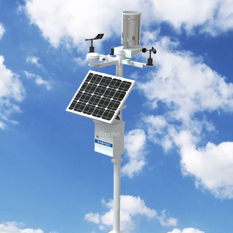 Professional automatic meteorological agricultural weather monitoring station modbus with outdoor sensor