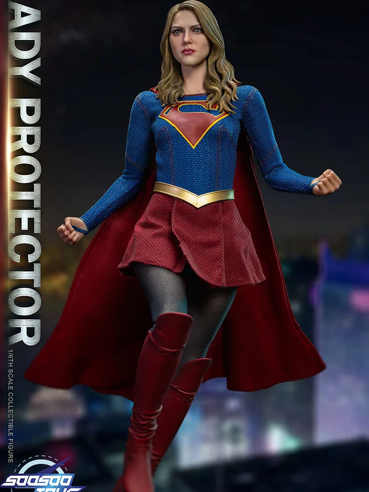 Soosootoys SST-073 1/6 Frauen-Soldatin Mädchen Kara Zor-El Melissa Benoist Komplettset 12-Zoll-Actionfigur Modell Sammlerstücke Spielzeug
