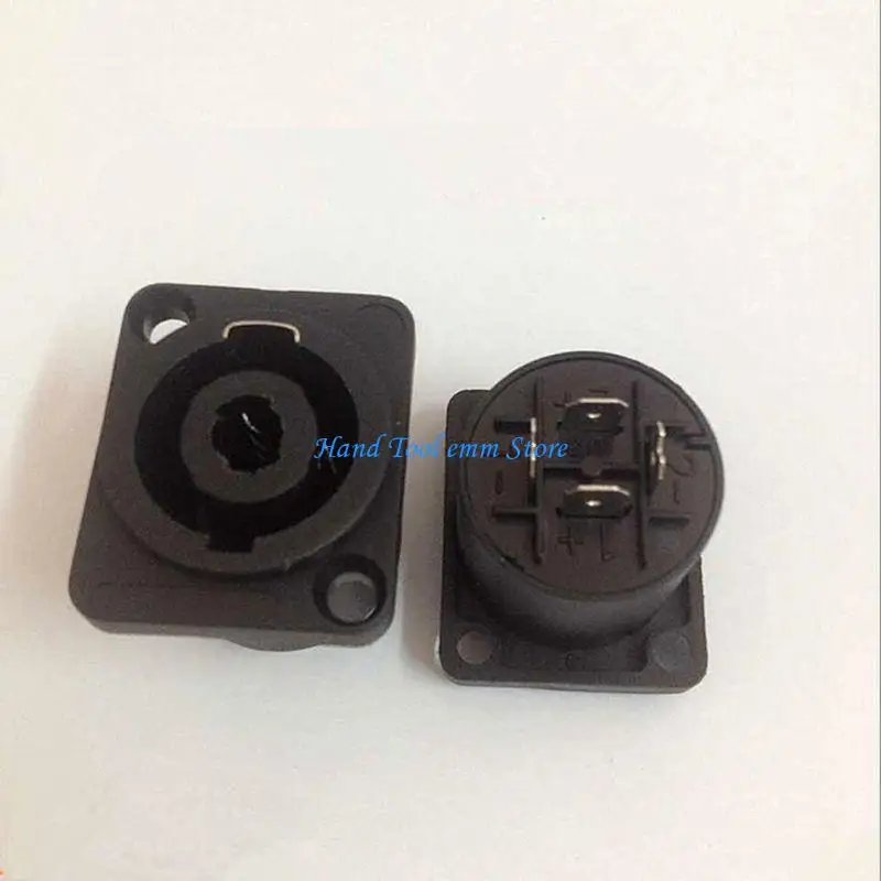 H37F Connector PCB Mount Female Socket 4 Pin for Audio Loudspeaker