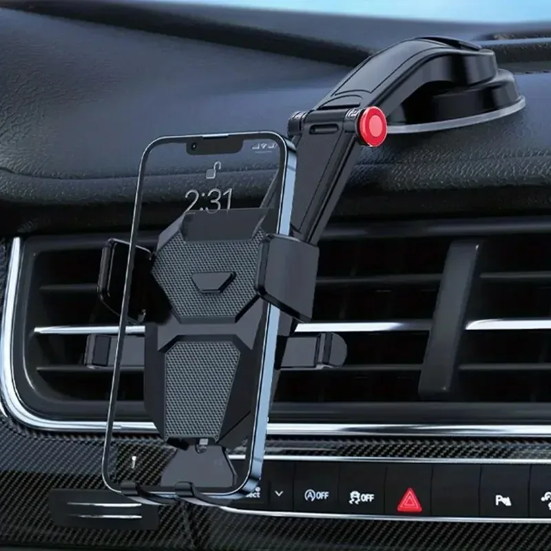 Gravity Auto-Handyhalterung, universelle Armaturenbrett-Installation für mobile Unterstützung in voller Größe