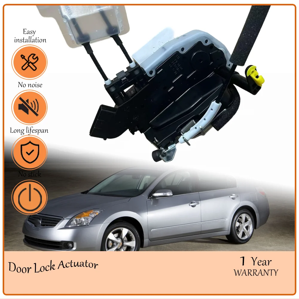 

Dust-sealed Front Left Power Door Latch Actuator, applies Nissan Altima 2007-2012 replace 937-240,80501-JA000,80501-ZX60A
