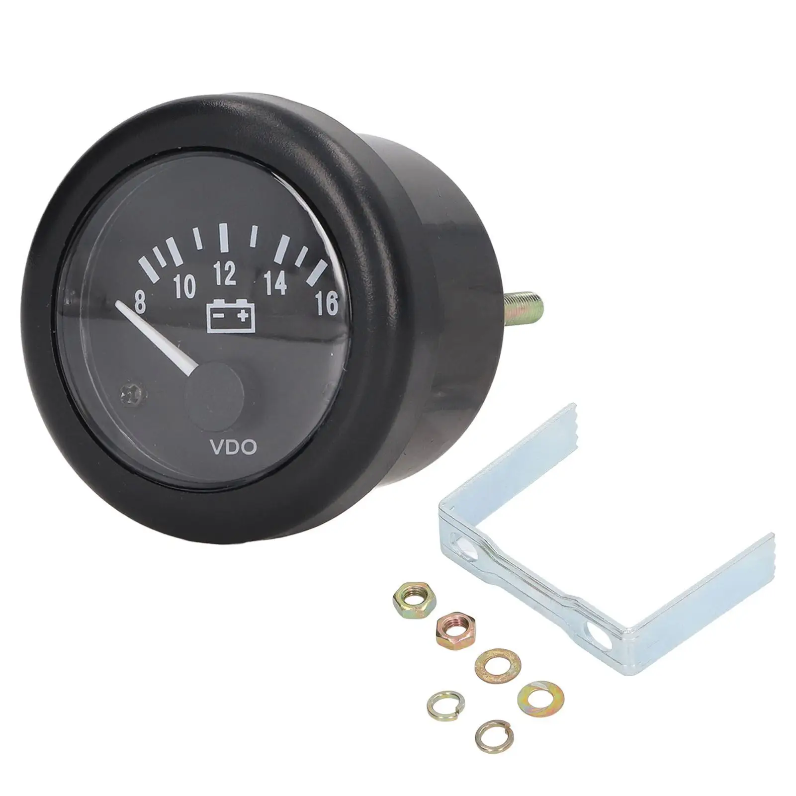 

Multifunctional Diesel Engine Voltmeter 8-16V with ABS Housing & Mounting Parts - Perfect for machinery