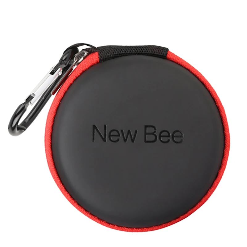 AA80  Earbuds Carrying Case Cover Headsets Protector EVA Waterproof Travel Storage Bag for Wired Earphones USB Cable