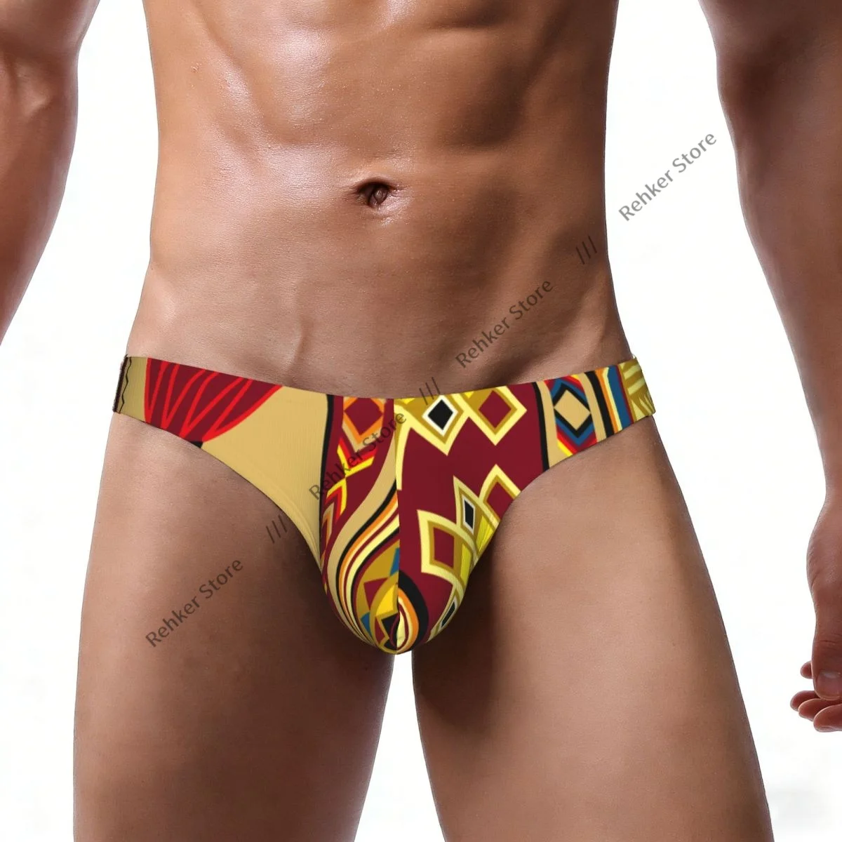 Men's Panties Male Briefs African Drum Sexy Underwear Man Bikini Underpants