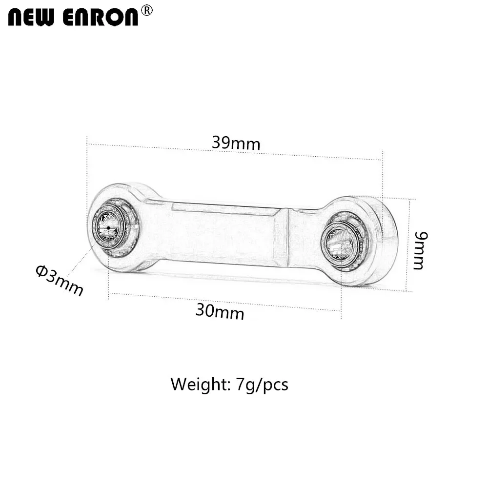 NEW ENRON #85050 Aluminum Alloy Servo Steering Linkage Tie Rod for RC Car HPI SAVAGE FLUX XL 21 25 SS 3.5 4.1 4.6 5.9 RS4 3