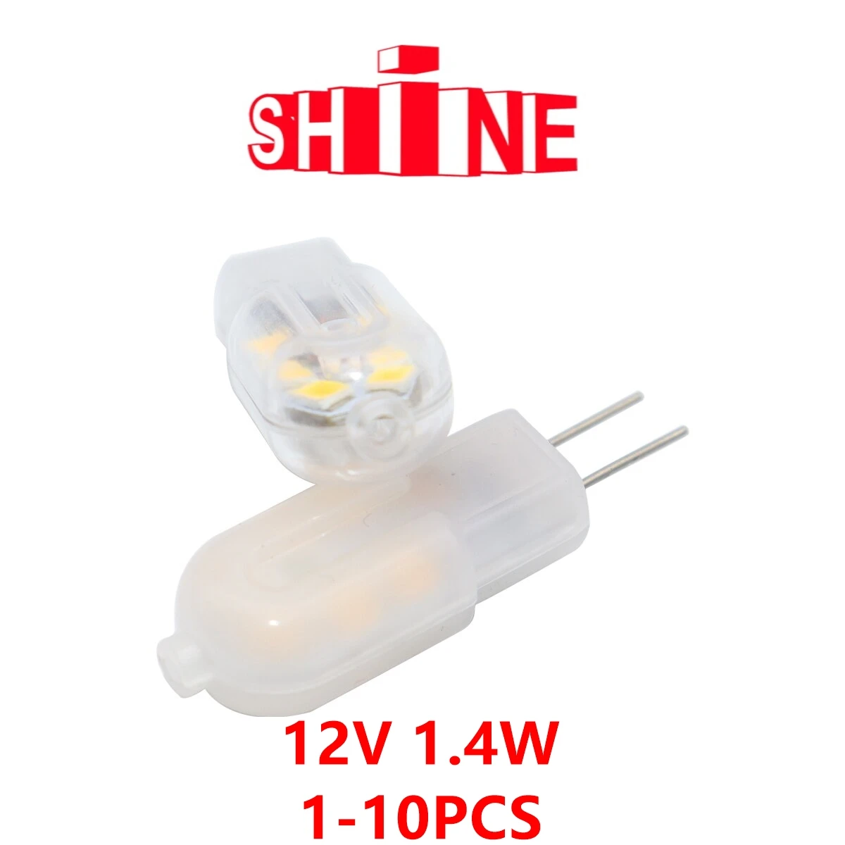 

1-10PCS LED Mini Bulb G4 AC/DC 12V 1.4W High Bright 3000k/4000k/6000k Suitable for Crystal Lamp Living Room and Office Lighting