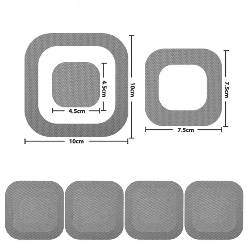 20 Pcs Non Slip For Tread Stickers for Bathtub Shower Floor Stairs Pool Kitchen Smooth Surfaces PEVA Safety Design