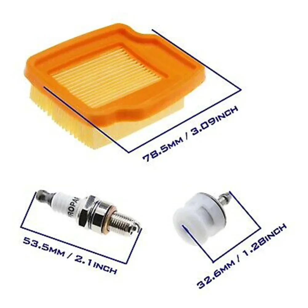 Quality New Practical Air Filter Kit & Tank Filter 1 Set Accessories Plastic Replacement Service Kit & Spark Plug