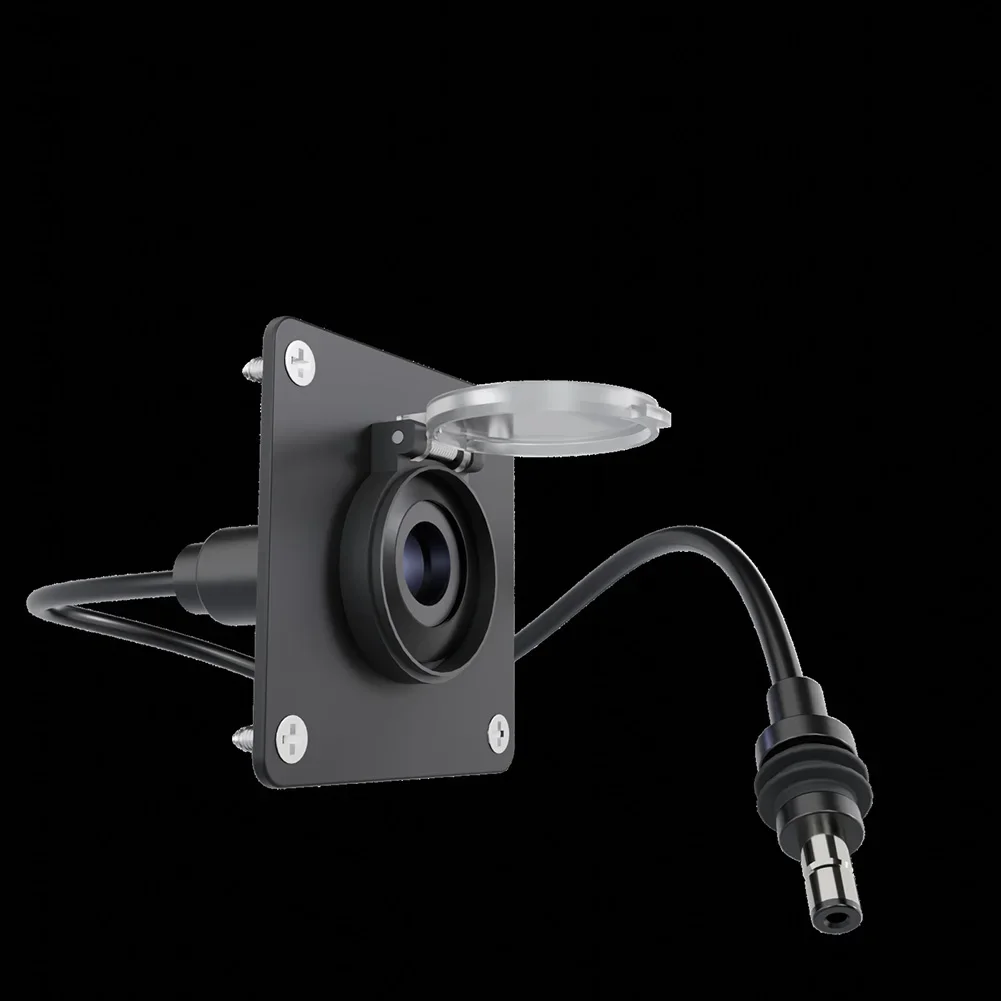 Aluminum DC-5521 Female Power Connector For Starlink-Mini Systems Power Socket Wiring Module Female Power Connector Port