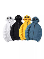 Welcome Discount Couple CP Autumn and Winter New Fashion Leisure Hoodie Men and Women Couple Special Round Lens Cap