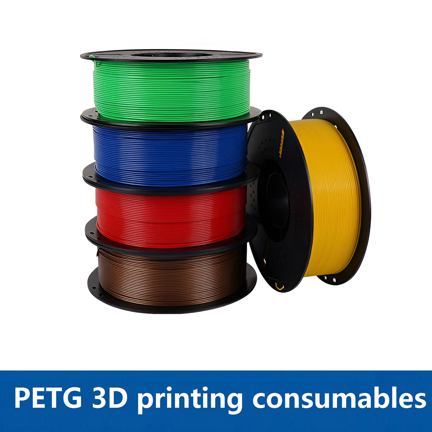 1.75mm PETG 3D Printer Filament 250g 500g 1Kg Wire Vacuum Packaging PETG Grey Skin Marble 3D Printing Filament