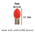 red S no battery
